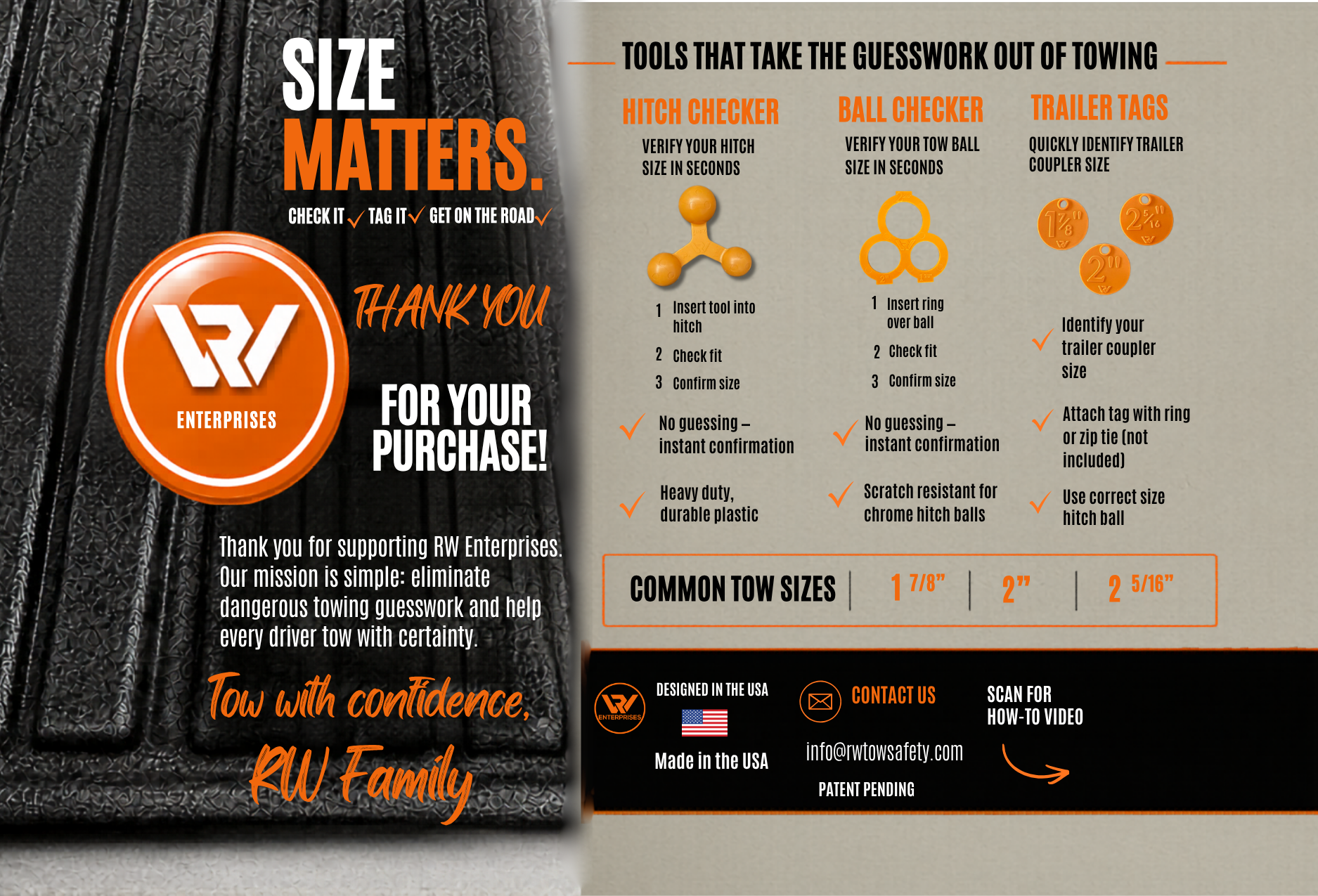 RW Enterprises — Size Matters